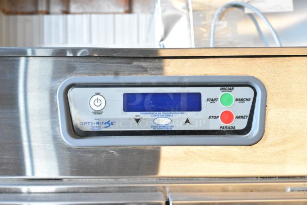 Hobart CLCS76E Opti-Rinse Stainless Steel Commercial L Shaped Conveyor Dishwasher. 480 Volts, 3 Phase. - Image 4 of 9