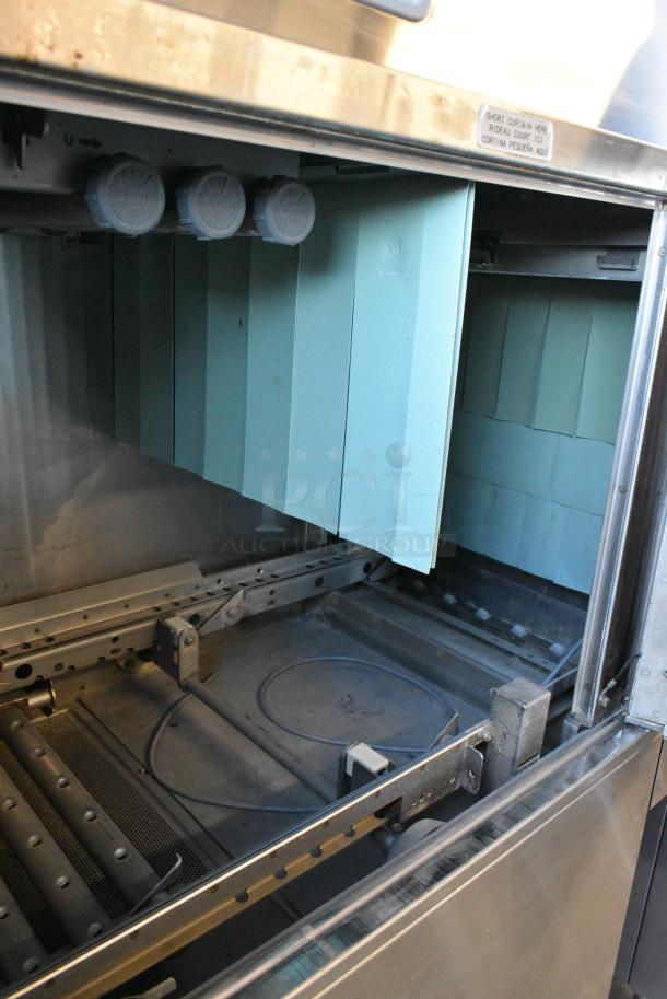 Hobart CLCS76E Opti-Rinse Stainless Steel Commercial L Shaped Conveyor Dishwasher. 480 Volts, 3 Phase. - Image 8 of 9