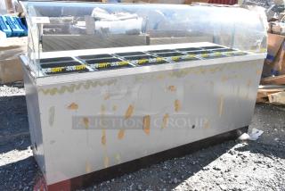 Duke Stainless Steel Commercial Subway Sandwich Make Line. 120 Volts, 1 Phase.