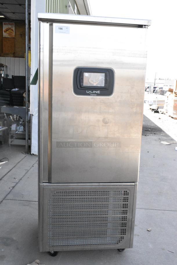 2023 Desmon GBF-15+ETL Stainless Steel Commercial Blast Chiller Shock Freezer w/ 4 Probes on Commercial Casters. - Image 1 of 11