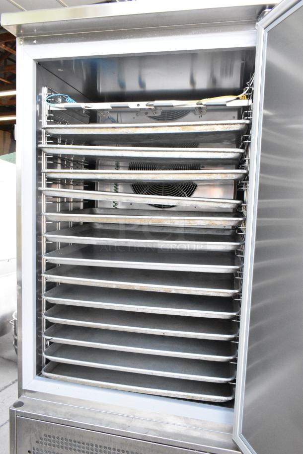 2023 Desmon GBF-15+ETL Stainless Steel Commercial Blast Chiller Shock Freezer w/ 4 Probes on Commercial Casters. - Image 10 of 11