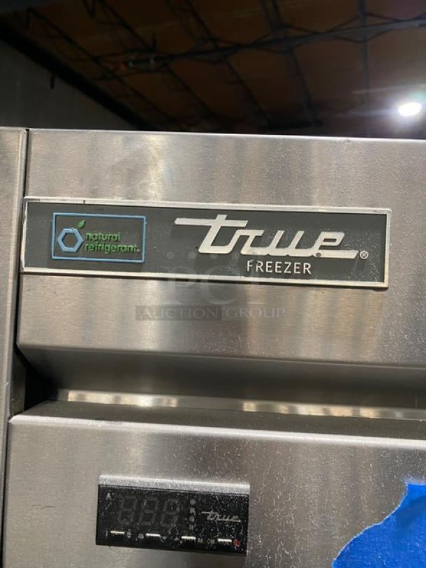 True Commercial Stainless Steel Solid Single Door Reach In Freezer! Energy Star Certified! With Poly Coated Wire Rack! Model: T-19F-HC SN: 9624952! 115V 1 Phase! On Casters! - Image 7 of 9