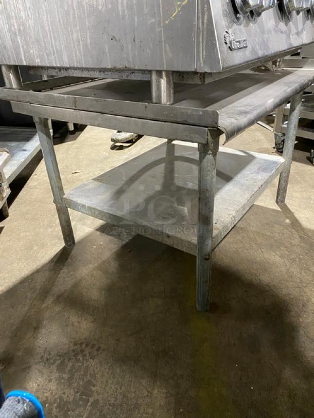 Star Ultra-Max Series Commercial Stainless Steel Natural Gas Powered 6 Burner Hot Plate! With Thermostatic Controls! Model: 806HA-8U SN: HP806A0316A0012! With Single Shelf Equipment Stand! On Legs! - Image 7 of 9