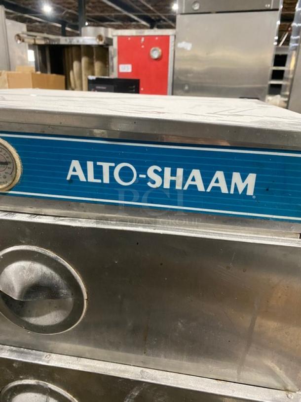 Alto-Shaam Commercial Stainless Steel Electric Powered Free Standing Double Warming Drawers! Model: 500-2D SN: 5860-115-1194! 125V 1 Phase! - Image 7 of 10