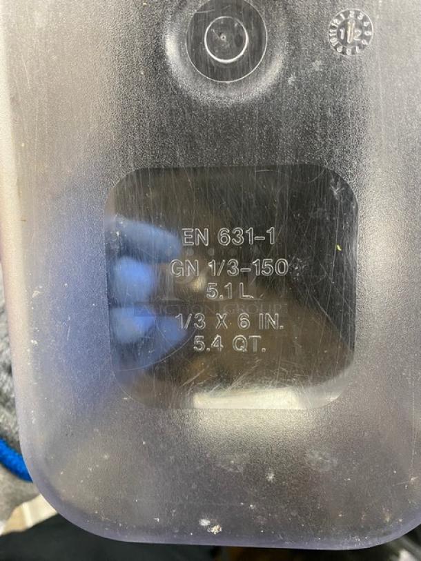 Commercial Clear Polycarbonate Food Pans & Lids! 11X Your Bid! - Image 8 of 10