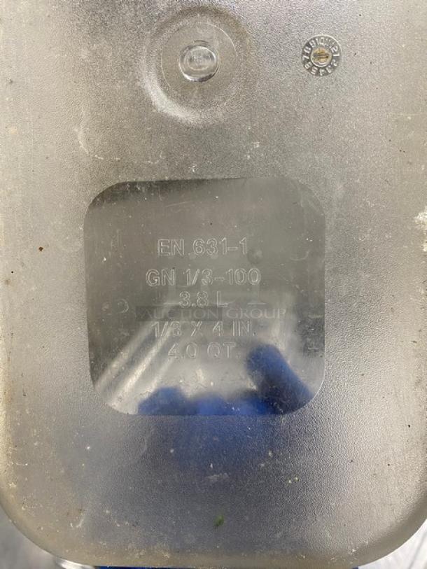 Commercial Clear Polycarbonate Food Pans & Lids! 6X Your Bid! - Image 9 of 10