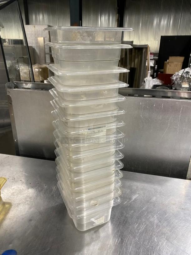 Commercial Clear Polycarbonate Food Pans! 15X Your Bid! - Image 2 of 7