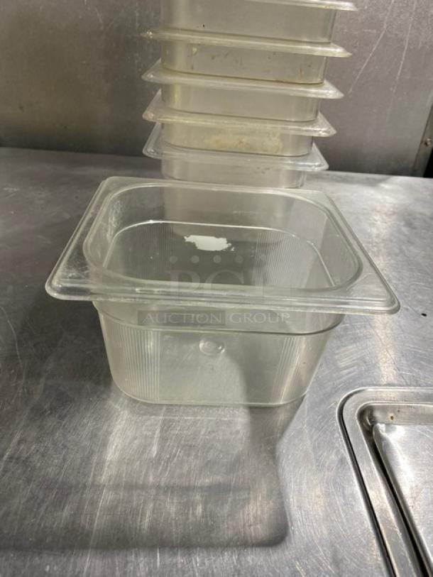 Commercial Clear Polycarbonate Food Pans! 15X Your Bid! - Image 4 of 7