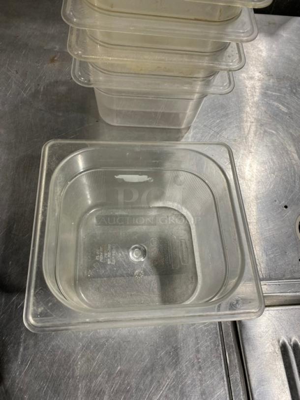 Commercial Clear Polycarbonate Food Pans! 15X Your Bid! - Image 5 of 7