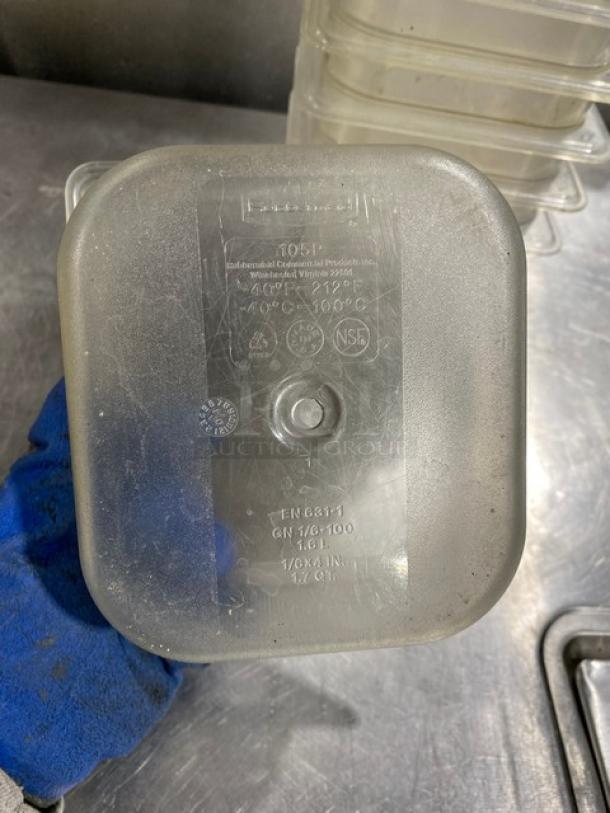 Commercial Clear Polycarbonate Food Pans! 15X Your Bid! - Image 7 of 7