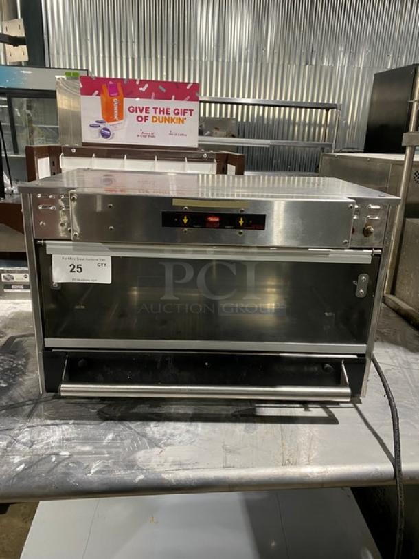 Hatco Glo-Ray Series Commercial Stainless Steel Electric Powered Countertop Food Warmer! - Image 1 of 9