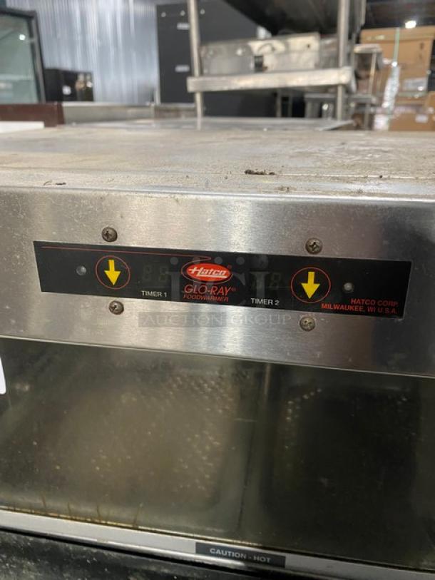 Hatco Glo-Ray Series Commercial Stainless Steel Electric Powered Countertop Food Warmer! Model: GRMW-3 SN: 4702770750! 120V 1 Phase! - Image 6 of 10