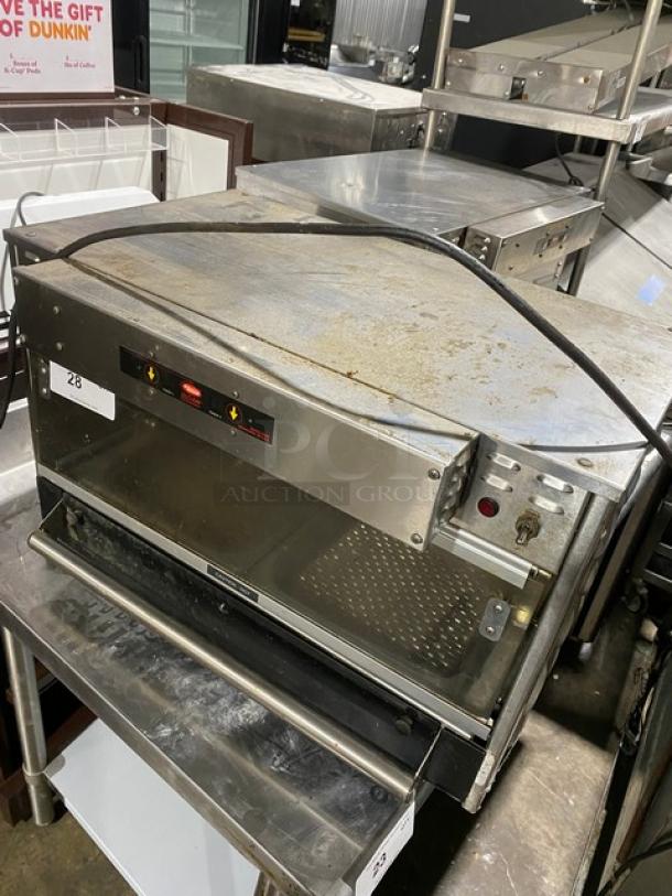 Hatco Glo-Ray Series Commercial Stainless Steel Electric Powered Countertop Food Warmer! Model: GRMW-3 SN: 4702770750! 120V 1 Phase! - Image 10 of 10