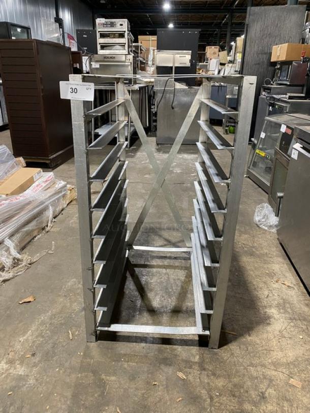Commercial Heavy Duty Pan Holding Rack! On Legs! - Image 1 of 7