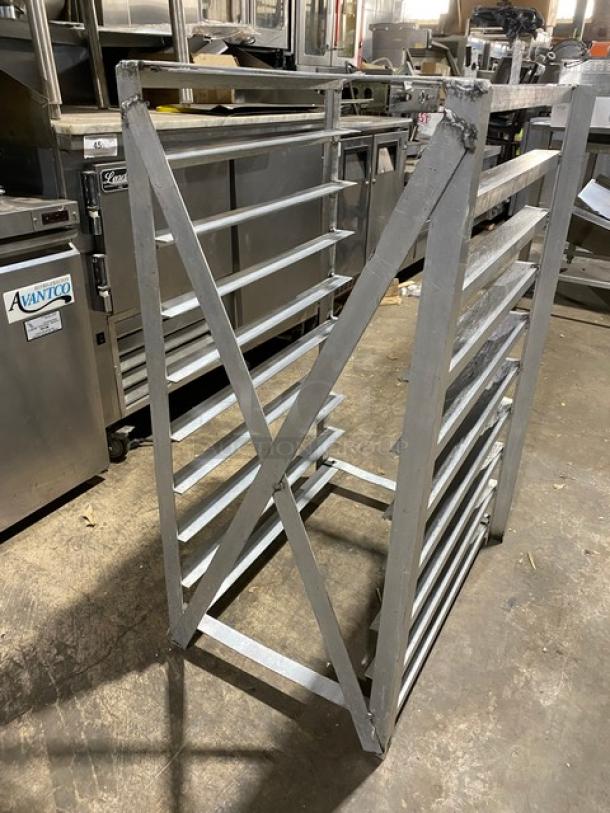 Commercial Heavy Duty Pan Holding Rack! On Legs! - Image 3 of 7