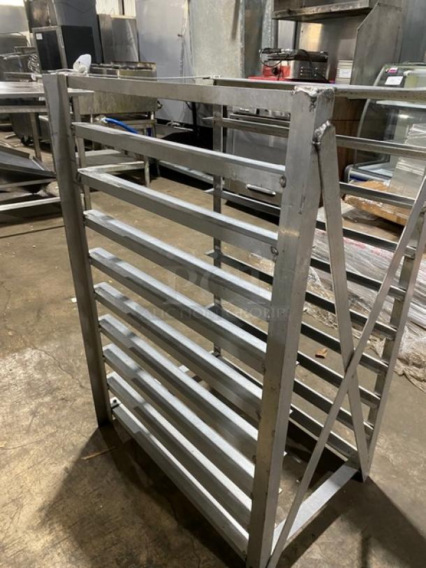 Commercial Heavy Duty Pan Holding Rack! On Legs! - Image 4 of 7