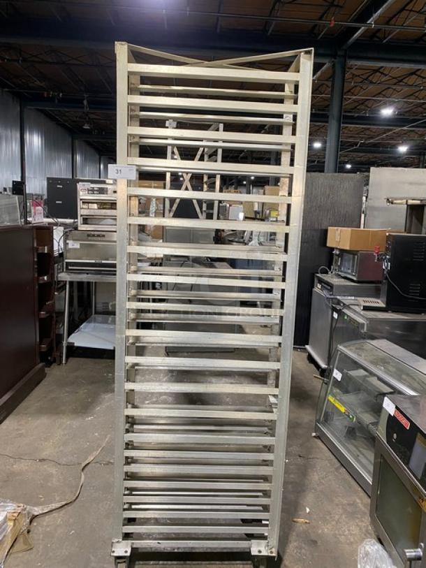 Commercial Heavy Duty Platter Holding/Transport Rack! On Casters! - Image 1 of 7