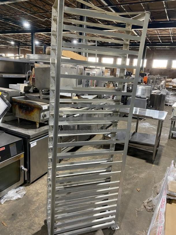 Commercial Heavy Duty Platter Holding/Transport Rack! On Casters! - Image 3 of 7