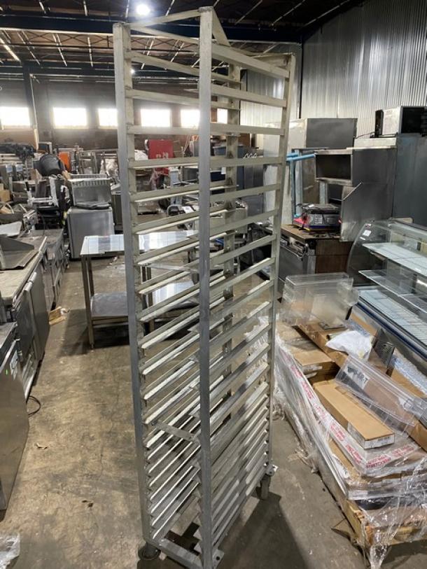 Commercial Heavy Duty Platter Holding/Transport Rack! On Casters! - Image 4 of 7