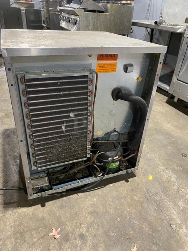 Delfield Commercial Stainless Steel Single Door Undercounter Refrigerator! With Poly Coated Wire Racks! Model: 406CA-DD1 SN: 15041520022937! 115V 1 Phase! On Casters! - Image 3 of 9