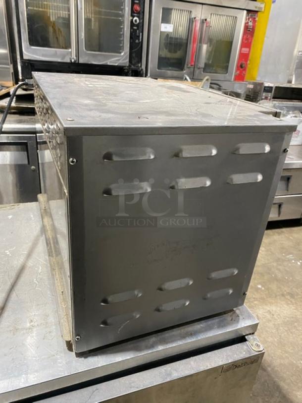 Hatco Glo-Ray Series Commercial Stainless Steel Electric Powered Countertop Food Warmer! Model: GRMW-3 SN: 4618860747! 120V 1 Phase! - Image 4 of 9