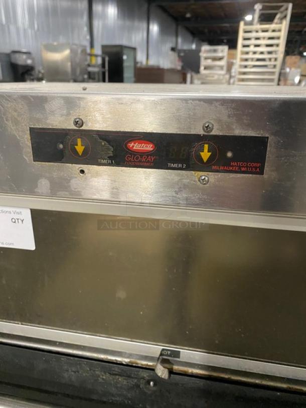 Hatco Glo-Ray Series Commercial Stainless Steel Electric Powered Countertop Food Warmer! Model: GRMW-3 SN: 4618860747! 120V 1 Phase! - Image 6 of 9