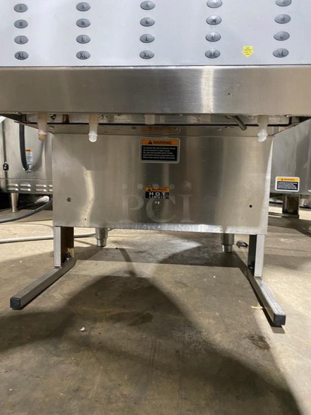 Bunn Dunkin Donuts Style Commercial Stainless Steel Electric Powered Countertop 5-Flavor Hot Chocolate/Cappuccino Hot Beverage Machine! With Hot Water Dispenser! With Digital Controls! Model: IMIX-5 SN: IMIX036613! 120/208-240V 1 Phase! On Legs! - Image 6 of 13