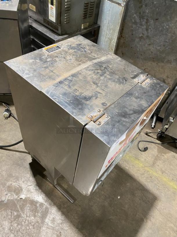 Bunn Dunkin Donuts Style Commercial Stainless Steel Electric Powered Countertop 5-Flavor Hot Chocolate/Cappuccino Hot Beverage Machine! With Hot Water Dispenser! With Digital Controls! Model: IMIX-5 SN: IMIX032348! 120/208-240V 1 Phase! On Legs! - Image 12 of 12