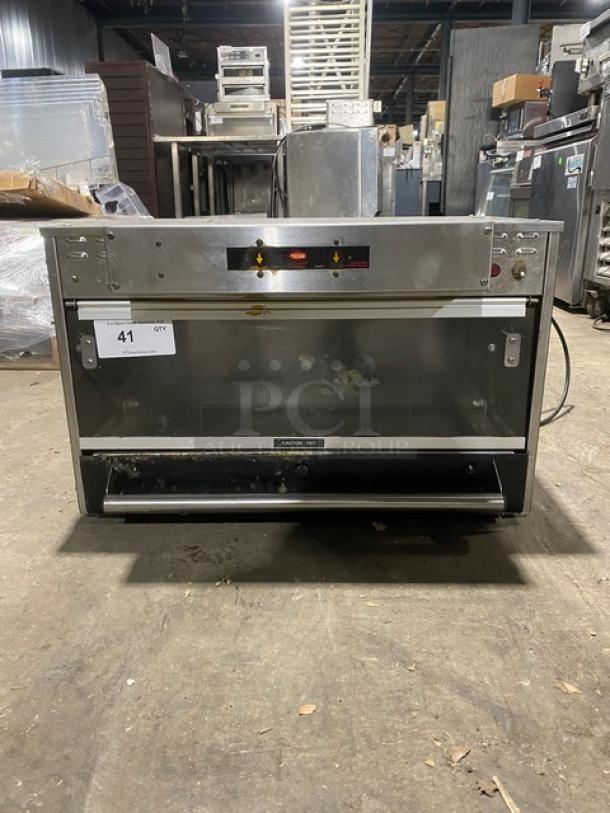 Hatco Glo-Ray Series Commercial Stainless Steel Electric Powered Countertop Food Warmer! Model: GRMW-3 SN: 4512610744! 120V 1 Phase! - Image 1 of 9