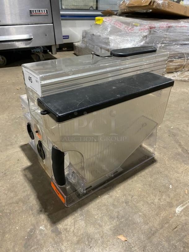 Lot Of Commercial Clear Polycarbonate Coffee Hoppers! ALL ONE MONEY! - Image 2 of 10