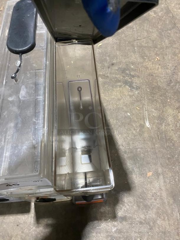 Lot Of Commercial Clear Polycarbonate Coffee Hoppers! ALL ONE MONEY! - Image 8 of 10