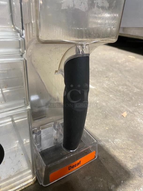 Lot Of Commercial Clear Polycarbonate Coffee Hoppers! ALL ONE MONEY! - Image 9 of 10