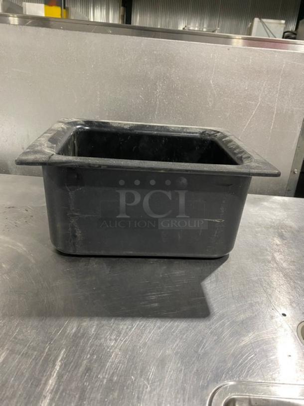 Carlisle Commercial Black Half Size Food Pan! Model: NCM1101! - Image 3 of 8