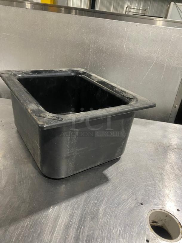 Carlisle Commercial Black Half Size Food Pan! Model: NCM1101! - Image 4 of 8
