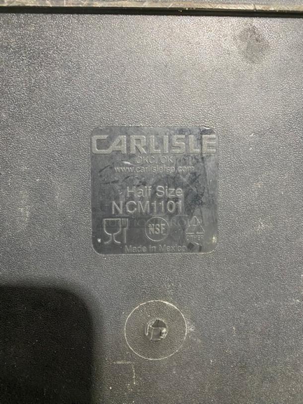 Carlisle Commercial Black Half Size Food Pan! Model: NCM1101! - Image 8 of 8
