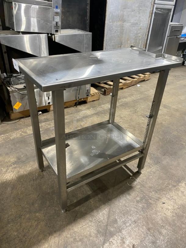 Horacio's Commercial Stainless Steel Single Shelf Worktop Table! On Legs! - Image 2 of 8