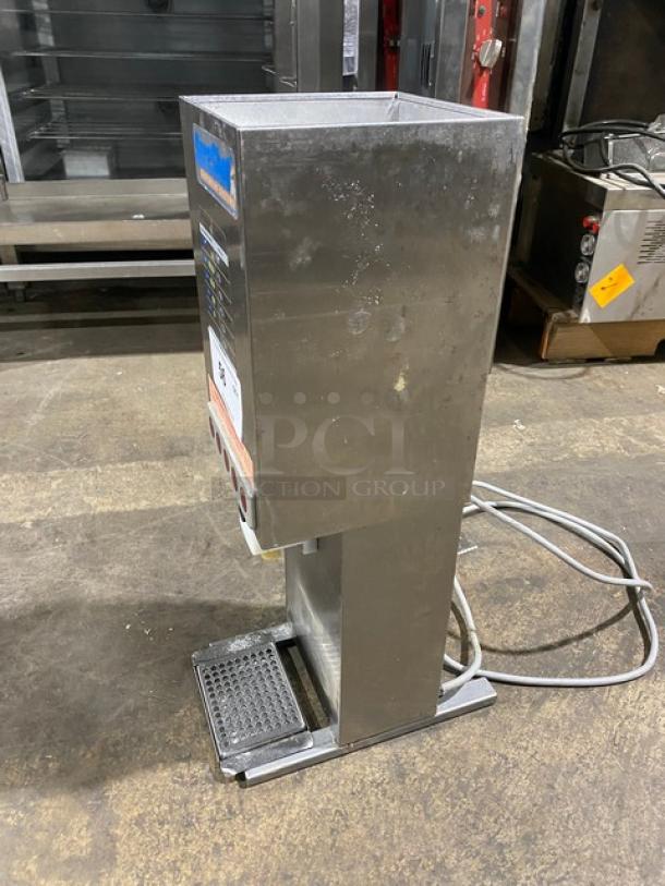 A.C. Dispensing Dunkin Donuts Style Commercial Stainless Steel Electric Powered Countertop SureShot Granular Sugar/Sweetener Dispenser! Model: AC6.E SN: 0216-034958! 120V 1 Phase! - Image 2 of 10