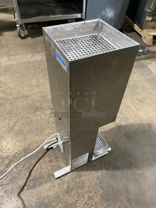 A.C. Dispensing Dunkin Donuts Style Commercial Stainless Steel Electric Powered Countertop SureShot Granular Sugar/Sweetener Dispenser! Model: AC6.E SN: 0216-034958! 120V 1 Phase! - Image 4 of 10