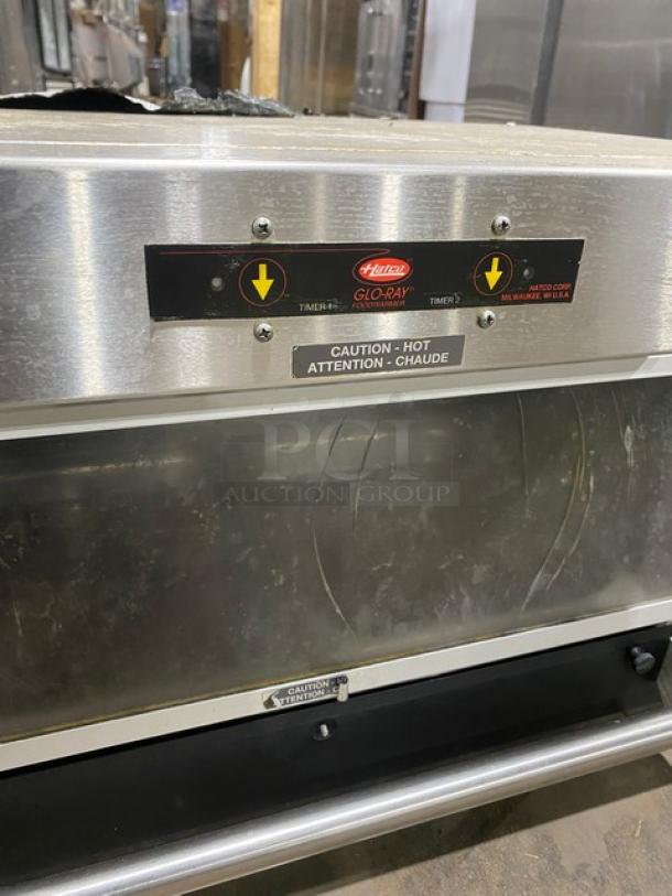 Hatco Glo-Ray Series Commercial Stainless Steel Electric Powered Countertop Food Warmer! Model: GRMW-3 SN: 4219361345! 120V 1 Phase! - Image 6 of 9