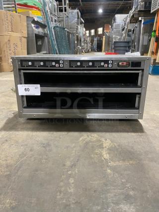 Carter Hoffmann Commercial Stainless Steel Electric Powered Modular Heated Holding Cabinet! With Programable Controls! Model: MC212S2-2DD SN: 482452-082013! 120V 1 Phase!