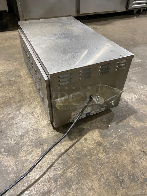 Carter Hoffmann Commercial Stainless Steel Electric Powered Modular Heated Holding Cabinet! With Programable Controls! Model: MC212S2-2DD SN: 482452-082013! 120V 1 Phase! - Image 4 of 9