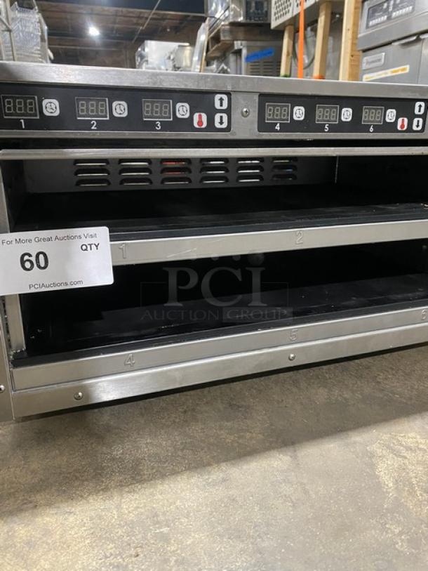 Carter Hoffmann Commercial Stainless Steel Electric Powered Modular Heated Holding Cabinet! With Programable Controls! Model: MC212S2-2DD SN: 482452-082013! 120V 1 Phase! - Image 5 of 9