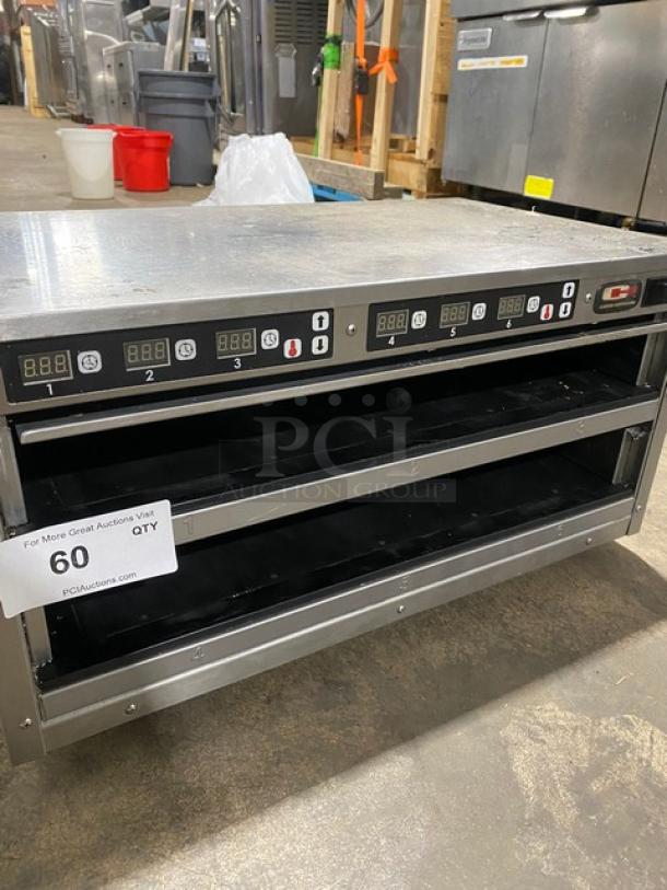 Carter Hoffmann Commercial Stainless Steel Electric Powered Modular Heated Holding Cabinet! With Programable Controls! Model: MC212S2-2DD SN: 482452-082013! 120V 1 Phase! - Image 6 of 9