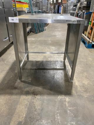Horacio's Commercial Stainless Steel Worktop Table/Equipment Stand! On Legs!