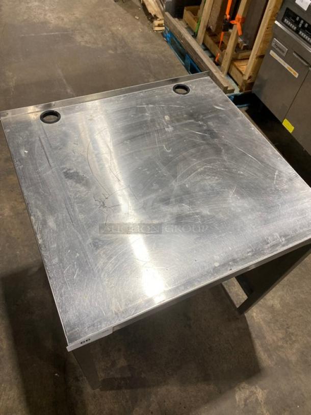 Horacio's Commercial Stainless Steel Worktop Table/Equipment Stand! On Legs! - Image 5 of 8