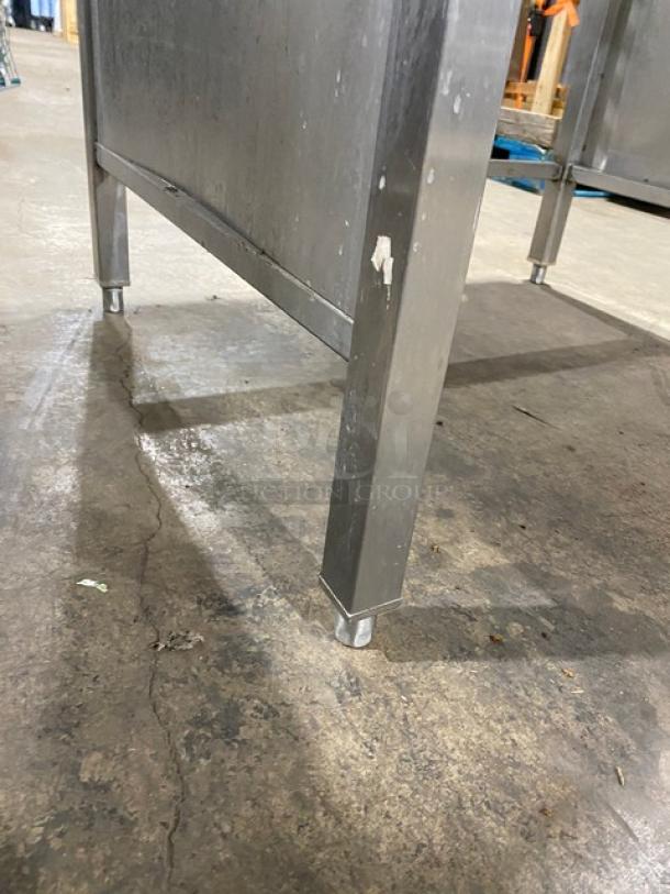 Horacio's Commercial Stainless Steel Worktop Table/Equipment Stand! On Legs! - Image 8 of 8