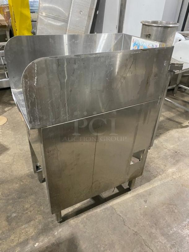 Commercial Stainless Steel Single Well Hand Washing Station! With Back & Side Splash! With Swivel Spout! On Legs! - Image 2 of 8
