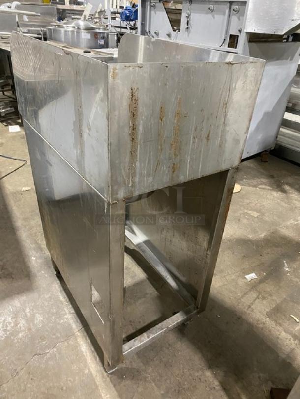 Commercial Stainless Steel Single Well Hand Washing Station! With Back & Side Splash! With Swivel Spout! On Legs! - Image 3 of 8