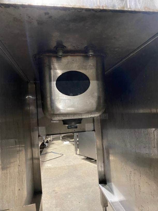 Commercial Stainless Steel Single Well Hand Washing Station! With Back & Side Splash! With Swivel Spout! On Legs! - Image 8 of 8