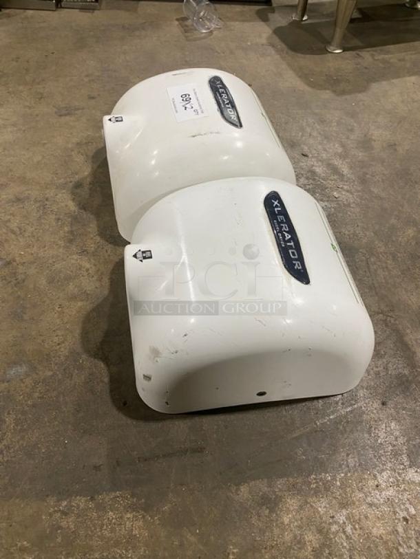 Xlerator Dunkin Donuts Style Commercial White Wall-Mounted Excel Hand Dryer! Model: XL-SI! 2X Your Bid! - Image 2 of 8